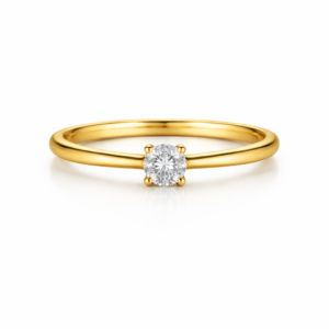 Solitaire Lab Grown Diamond Ring – Classic Prong Setting | IGI Certified
