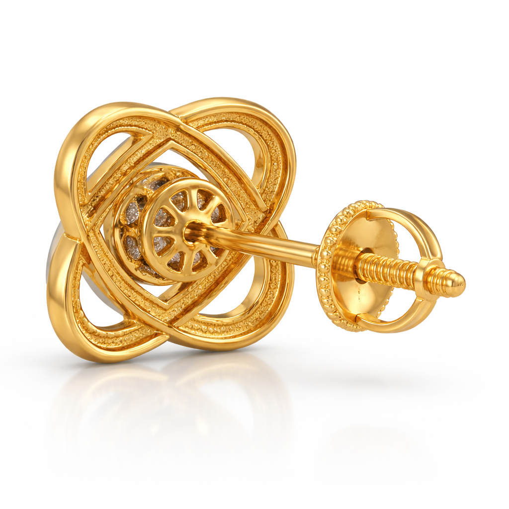 Interlocking Designer Studs | IGI Certified - Image 3