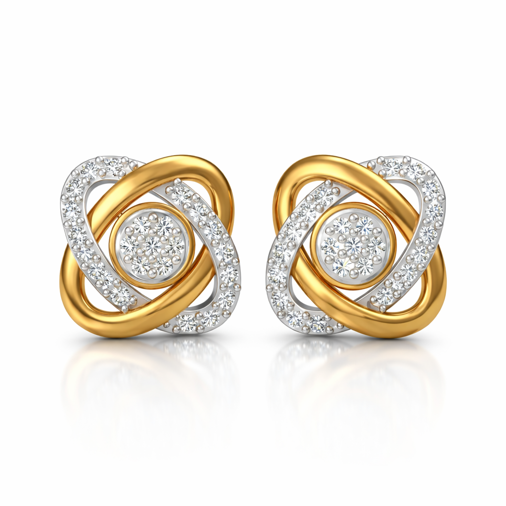 Interlocking Designer Studs | IGI Certified